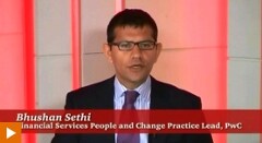PwC's Bhushan Sethi discussing risk culture