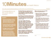10Minutes on health reform