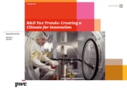 Pharma and Life Sciences Tax News: Vol. 10, No. 8: R&D Tax trends: Creating a climate for innovation 