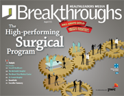 Breakthroughs: The high-performing surgical program