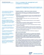 How to navigate risk management and compliance complexity