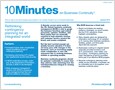 10Minutes on business continuity management