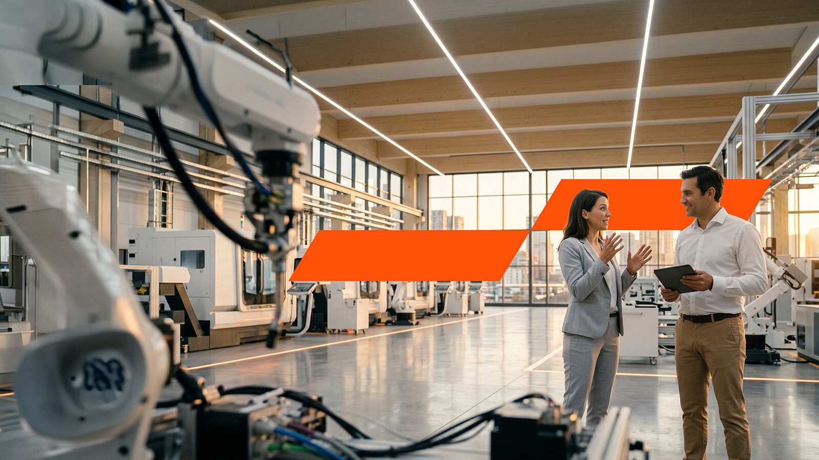 Men with robotic legs