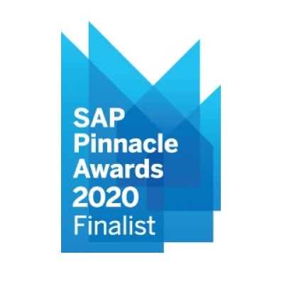 SAP Pinnacle Awards 2020 finalist