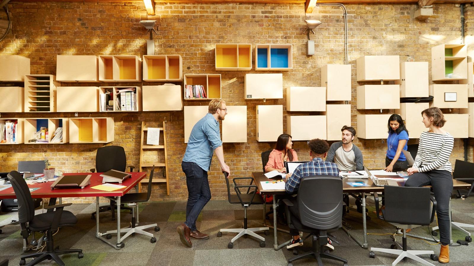 People in meeting