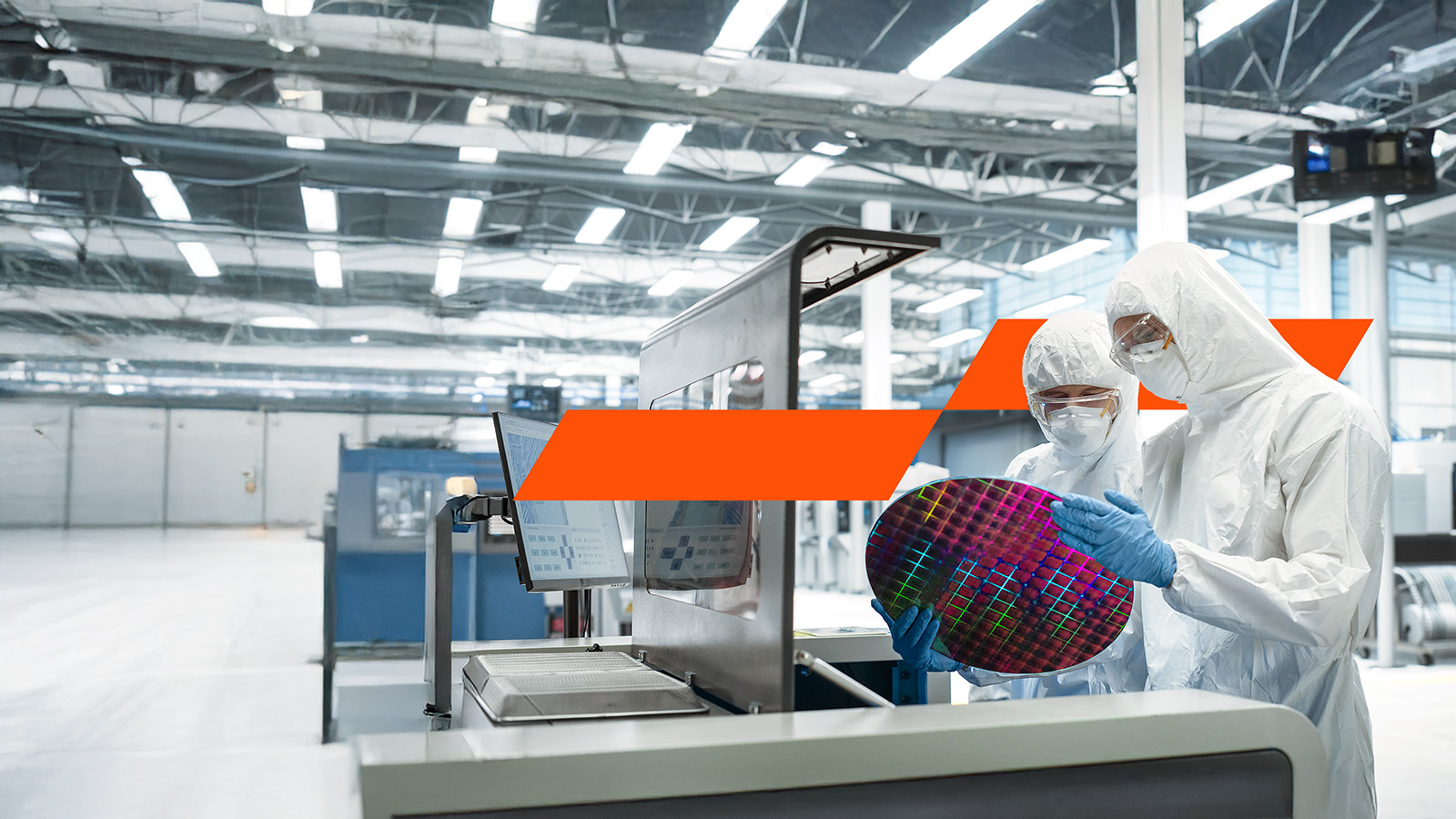 scientists inspecting a dish