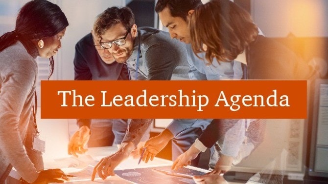 The leadership agenda
