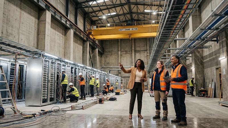 Industrial redevelopment offers an accelerated path for building data centres