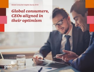 Global consumers, CEOs aligned in their optimism