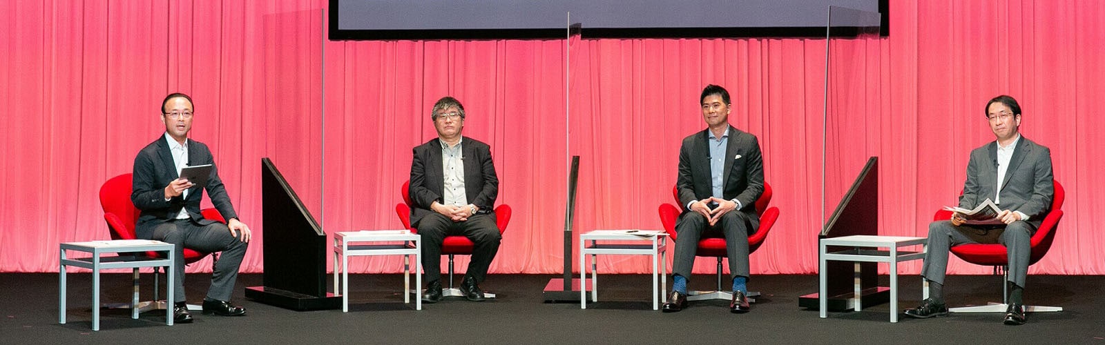 対談風景 の写真