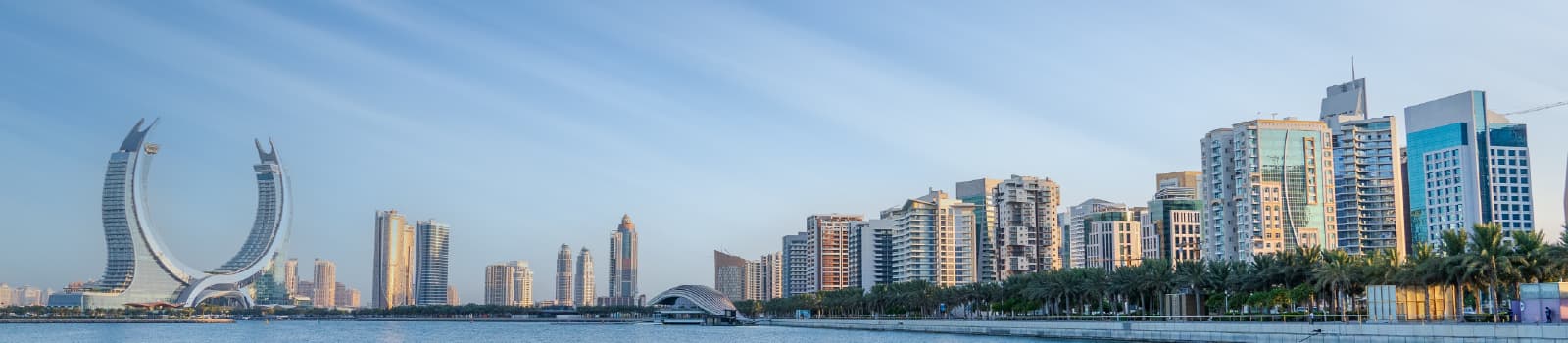 Qatar skyline