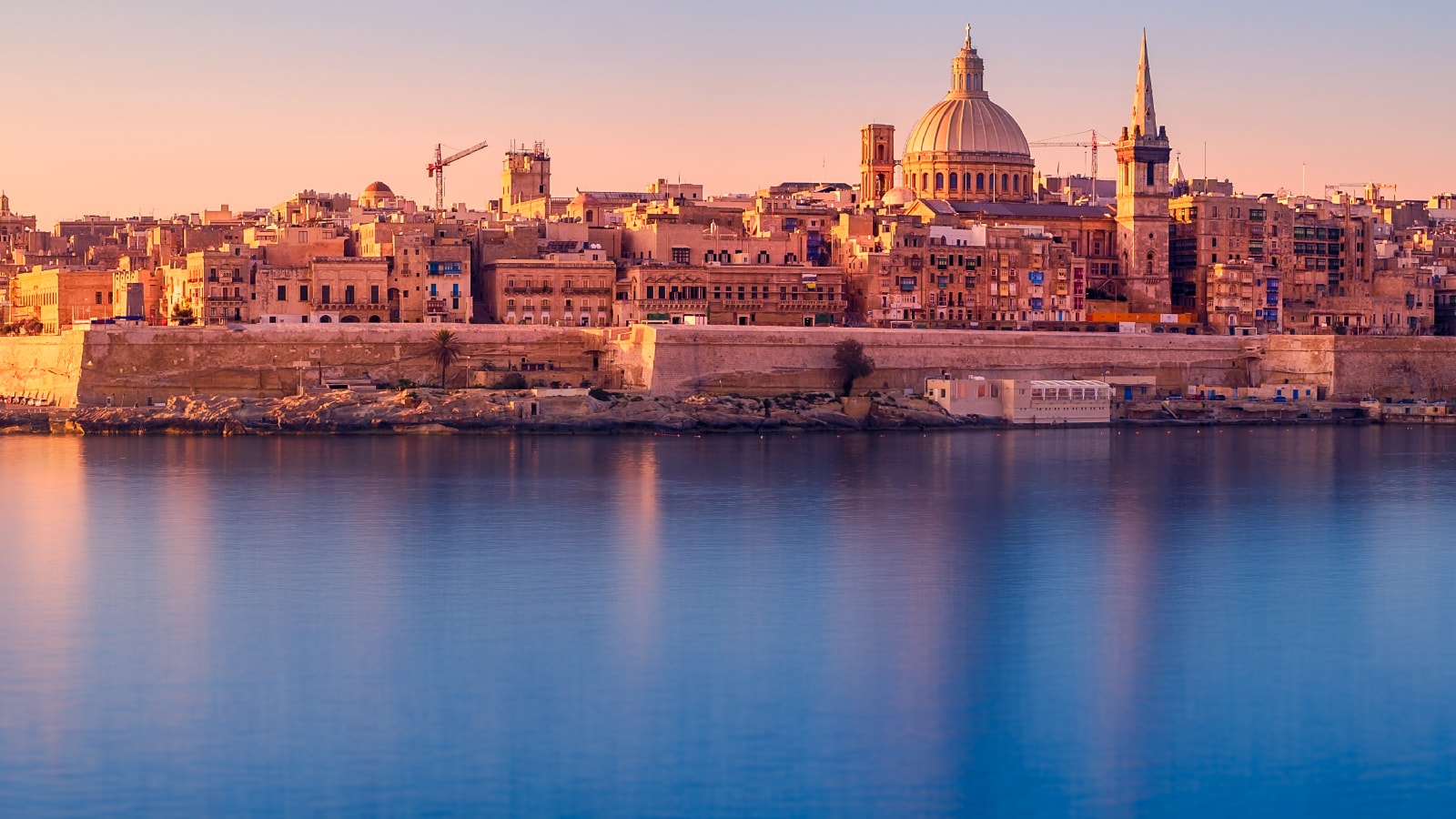 Landscape of Valletta