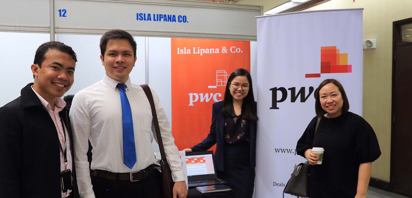 PwC Philippines at Ateneo Law School career fair