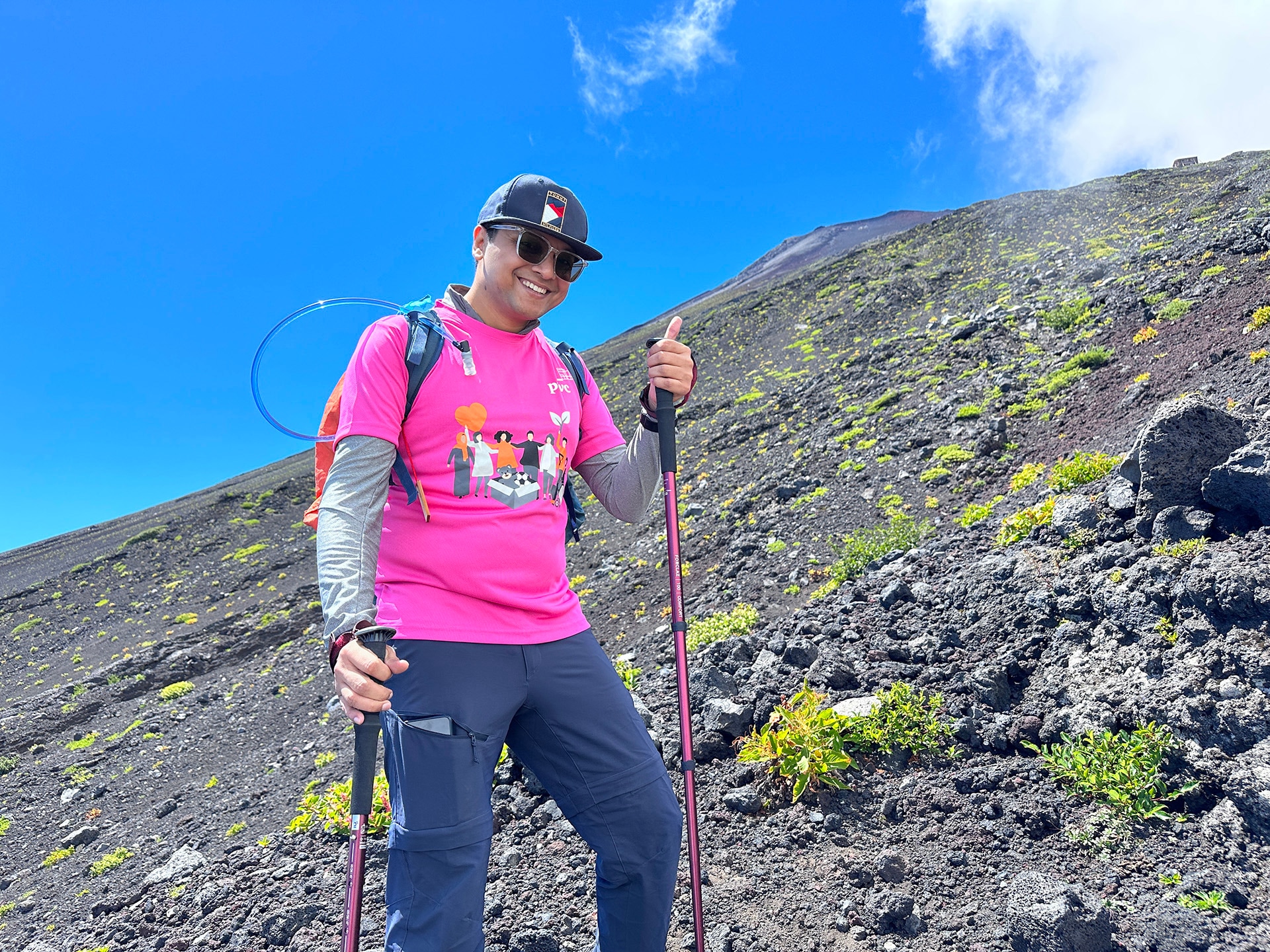 Scaling Mount Fuji: A special hike for a special cause