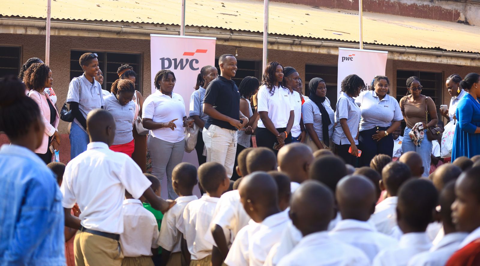 PwC Uganda at Railway School.