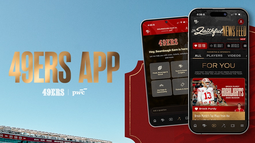 San Francisco 49ers app uses AI to personalize fan experience