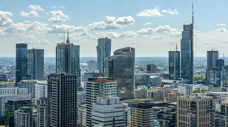 Image of city buildings
