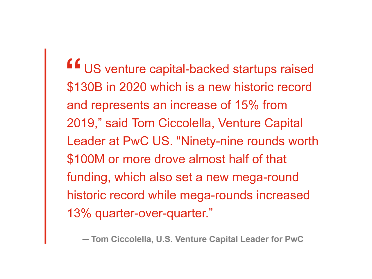 Pwc Moneytree Report Insights On Venture Capital Investments In Emerging Companies
