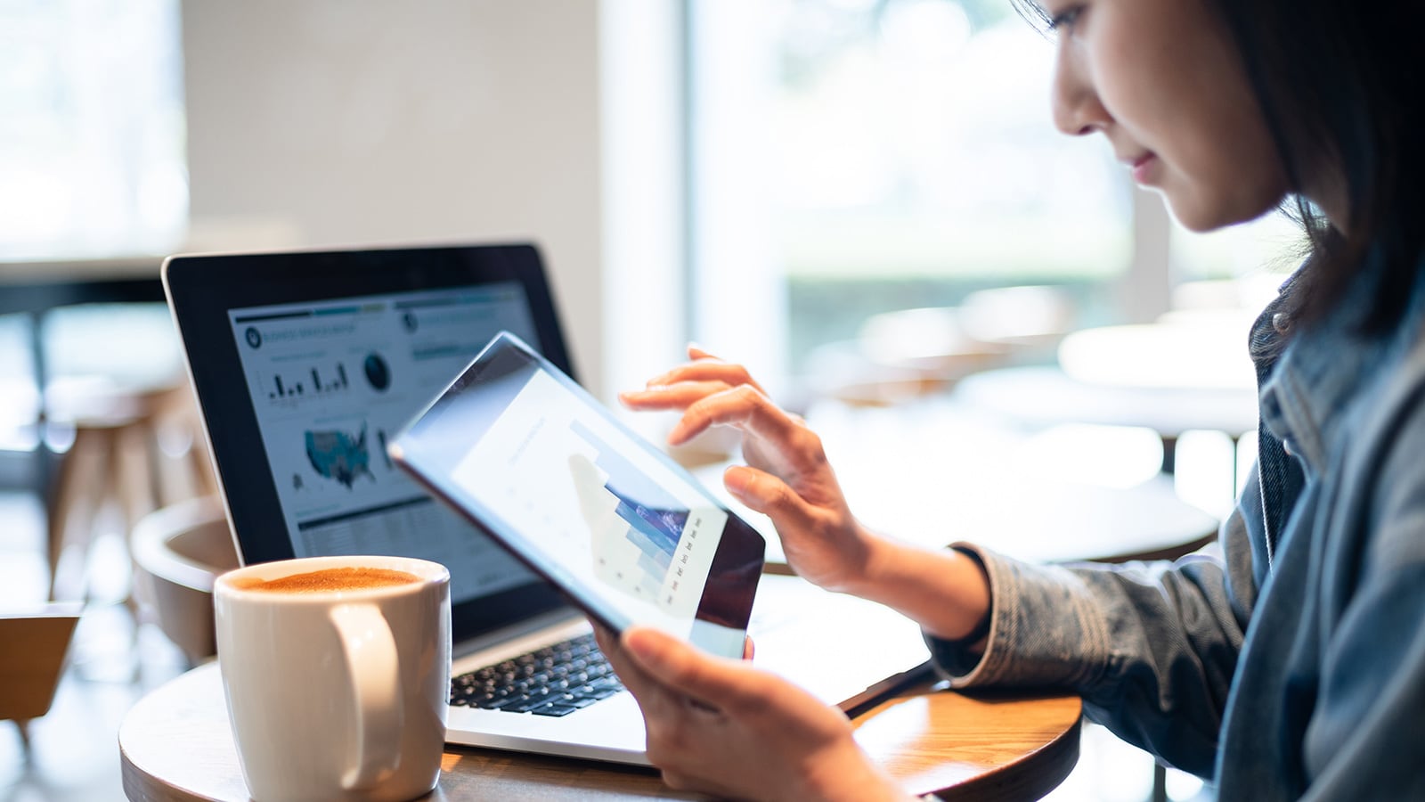 People sitting around a table